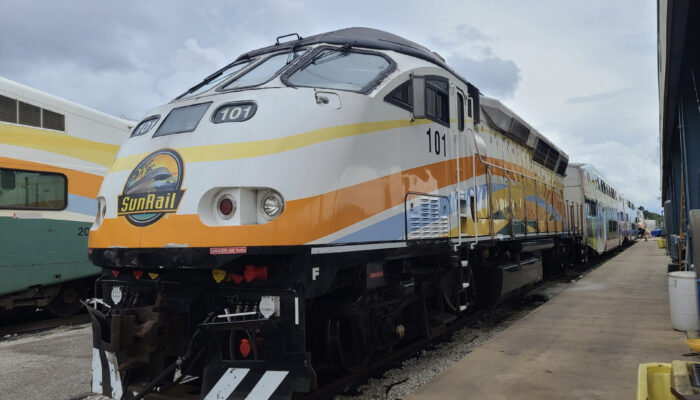 Sunrail Front of train
