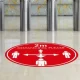 Customized Floors with Vinyl Floor Stickers | Admark Graphics