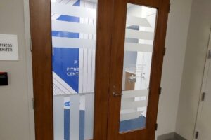 Glass Door Decals for Businesses | Admark Graphics