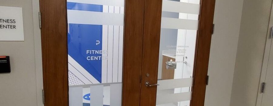 Glass Door Decals for Businesses | Admark Graphics